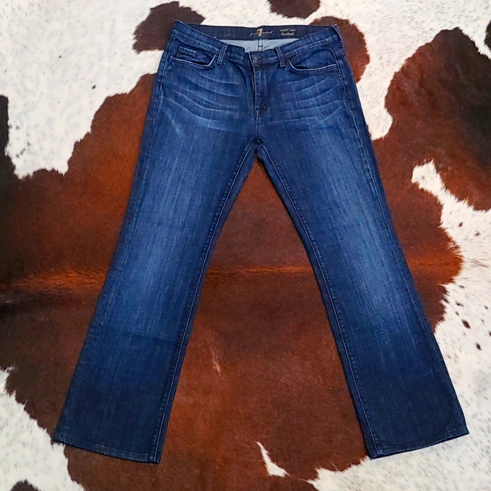 7 For All Mankind "Mid Rise Bootcut" - Picture 5 of 8